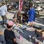 Des ateliers pour les enfants : du land art et déco de skates